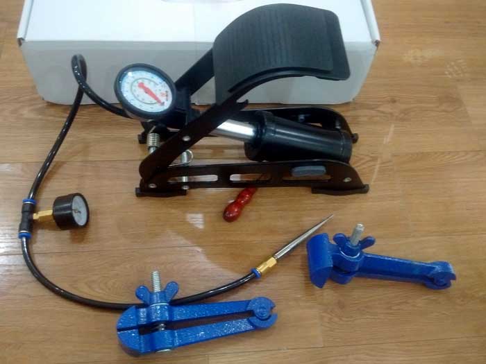 Dụng cụ đo thử độ kín của đường hàn 