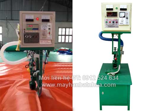 Máy hàn bạt che mưa nắng
