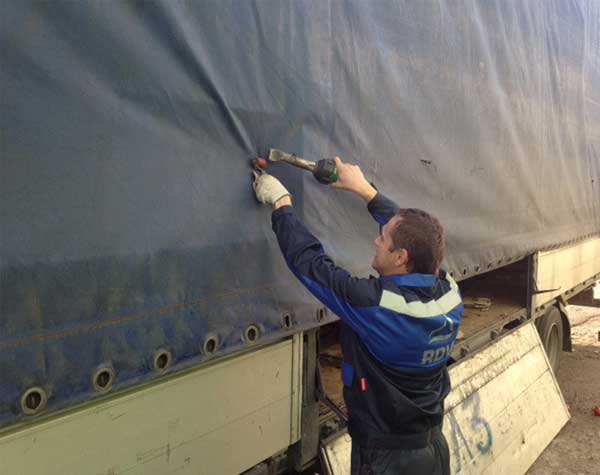 Máy hàn bạt phủ xe tải DSH XA-máy hàn bạt nhựa cầm tay